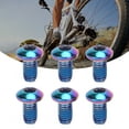 thumbnail image 2 of Brake Titaniumsteel Screw, High Strength Bicycle Brake  6Pcs  For Home For Bike, 2 of 7