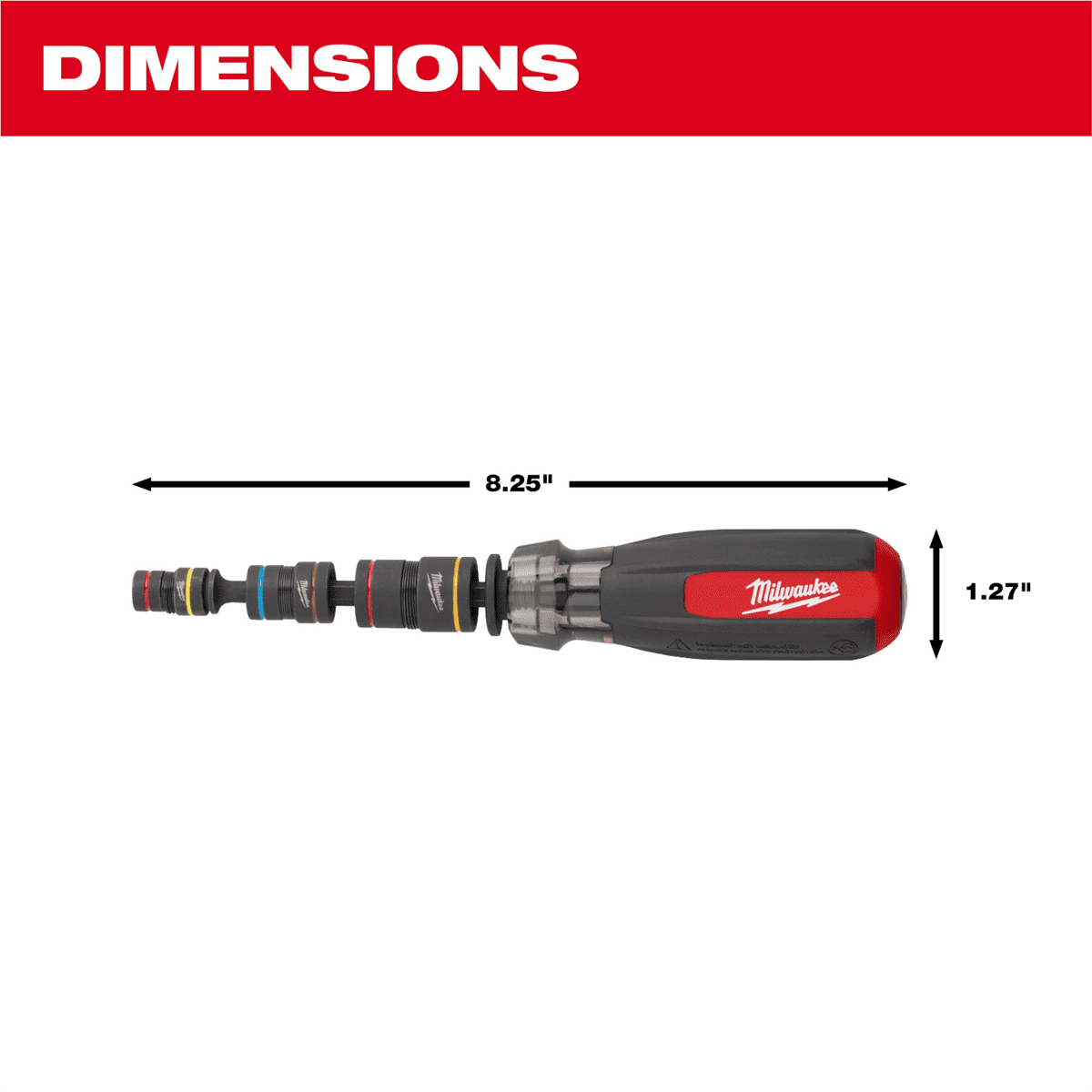 Milwaukee Tool Multi-Nut Driver W/ SHOCKWAVE Impact Duty (flip) Magnetic Nut Drivers