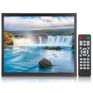 Moniteur Résistif Monitor intégré Deux modes d'installation TFT Ordinateurs d'écran PC Caméscopes pour caméras de surveillance EU Connecteur