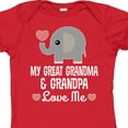 thumbnail image 4 of Inktastic My Great Grandma and Great Grandpa Love Me Boys or Girls Baby Bodysuit, 4 of 5