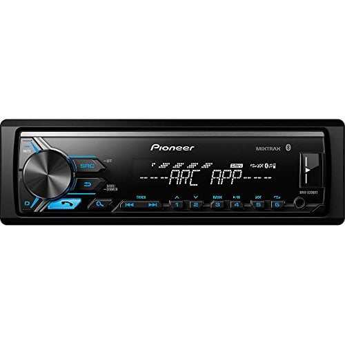 tempo Arctic concept Pioneer MVH-X390BT Vehicle Digital Media Receiver with Pioneer ARC app  compatibility,Built-in Bluetooth and USB Direct Control for iPod/iPhone and  Certain Android Phones, Black - Walmart.com