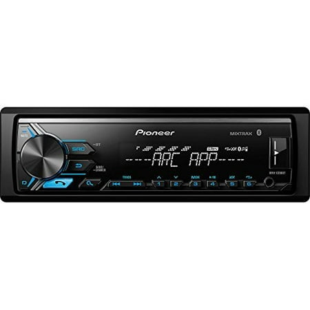 Pioneer MVH-X390BT Vehicle Digital Media Receiver with Pioneer ARC app compatibility,Built-in Bluetooth and USB Direct Control for iPod/iPhone and Certain Android Phones, (Best Bluetooth File Transfer App For Android)