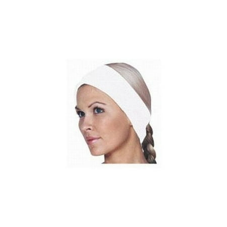 D1 Spas - Scalpmaster Waffle Weave Velcro Spa Headband / White (3088)