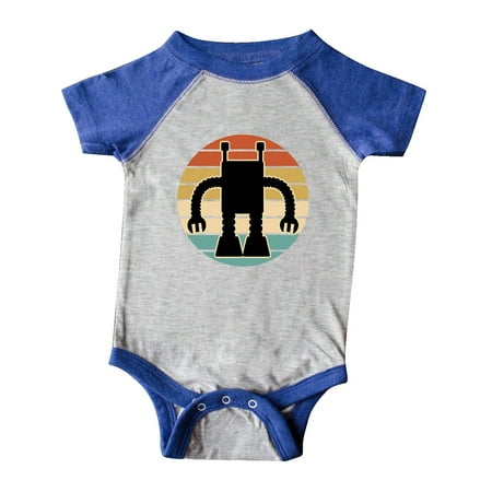 

Inktastic Robotics Vintage Robot Sunset Gift Baby Boy or Baby Girl Bodysuit