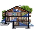 thumbnail image 4 of 1x Infrared Motion Sensor Detector Emerge Wall Mount Indoor Outdoor Splashproof 180° Tiltable Working Area 12m Range White, 4 of 4