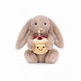 thumbnail image 1 of Sensory Comfort Plush Toys Whimsical Stuffed Animals for Anxiety Relief Birthday Gifts Cake Rabbit 31cm, 1 of 2