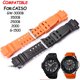 thumbnail image 2 of Accesorios de reloj para Caiso GW-3500B GW-3000B GW-2500B GW1500B Correa de reloj para hombre Banda de goma de resina deportiva impermeable de color naranja, 2 of 5