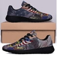 thumbnail image 3 of Never Forget September 11th American flag Shoes Sneakers Black Size 7.5, 3 of 7