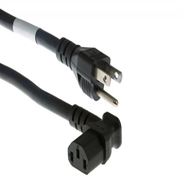 cablesandkits heavy duty ac power cord, 15a/125v , 14 awg, 515p to c13
