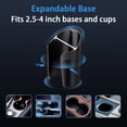 thumbnail image 5 of ZEKURAPA Phone Holder for Car,2-in-1 Cup Holder Cell Phone Holder，Fit for iPhone & Android，Rotate 360 Degrees, 5 of 10