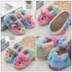 thumbnail image 4 of 1 par de pantuflas con adornos de unicornio, zapatos cálidos de invierno, adorables pantuflas para niños, 4 of 6