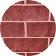 thumbnail image 1 of Ahgly Company Indoor Round Patterned Bean Red Area Rugs, 8' Round, 1 of 6