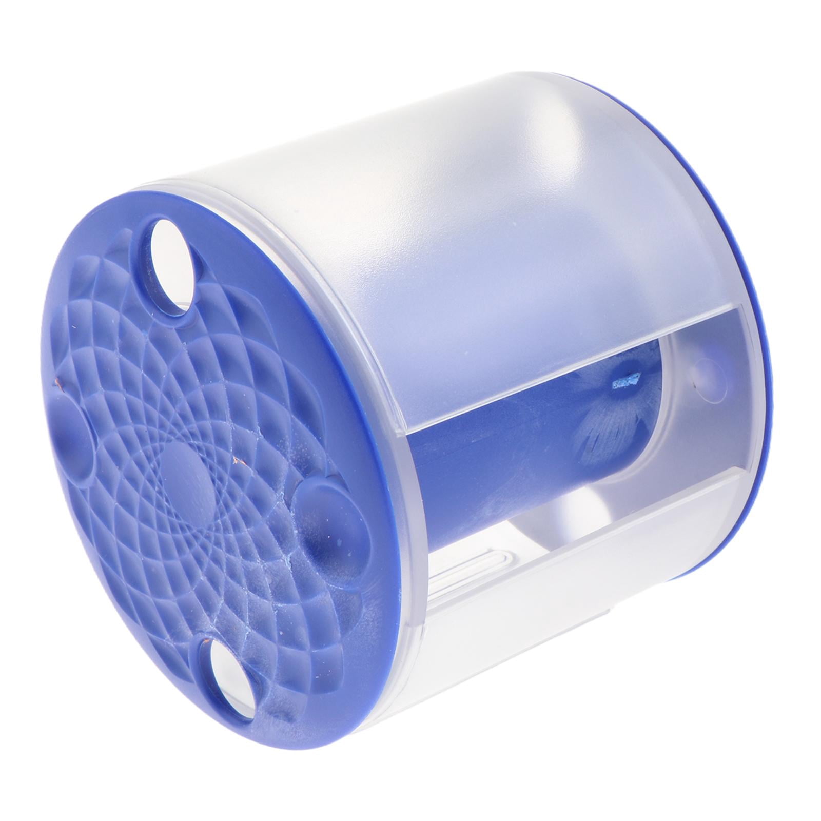 Baoblaze Dance Ribbon Storage Case Portable Clear View Storage Box Crafts Accessories Blue