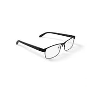 Phat Farm Men's HV709 Browline Prescription Eyeglasses with Case, Black