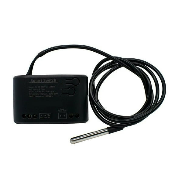 Smart Temperature Switch 85-250V Passive Dry Contact WiFi Temperature Monitoring Thermostat Sensor ,High Compatibility