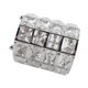 thumbnail image 1 of Soporte De Cristal Para Brochas De Maquillaje, Caja De Pañuelos De Cristal Artesanal De Buena Textura Redondeada De Gran Calibre Para, 1 of 7