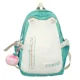 thumbnail image 3 of Mochila escolar ligera de lujo para niñas, mochila de cuero para mujeres, mochila de gran capacidad, bolso de mano para mujeres, bolso de computadora con retazos, 3 of 5