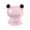 Pink, variant on FEOLGEHLY Glowing Resin Frog Ornament 12Pcs Mini Glow in Dark Frog Figurines for Aquarium Fish Tank Decor Moss Landscape Fairy Garden Micro Landscape Blue 1.2x1.4cm Safe for Fish