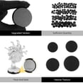thumbnail image 4 of 100 Pcs 25mm 28.5mm 32mm 40mm Bases Rondes Miniatures Noir Mélangé, Base de Modèle pour Miniatures de Jeu Ou Wargames Jeux de Table, 4 of 6