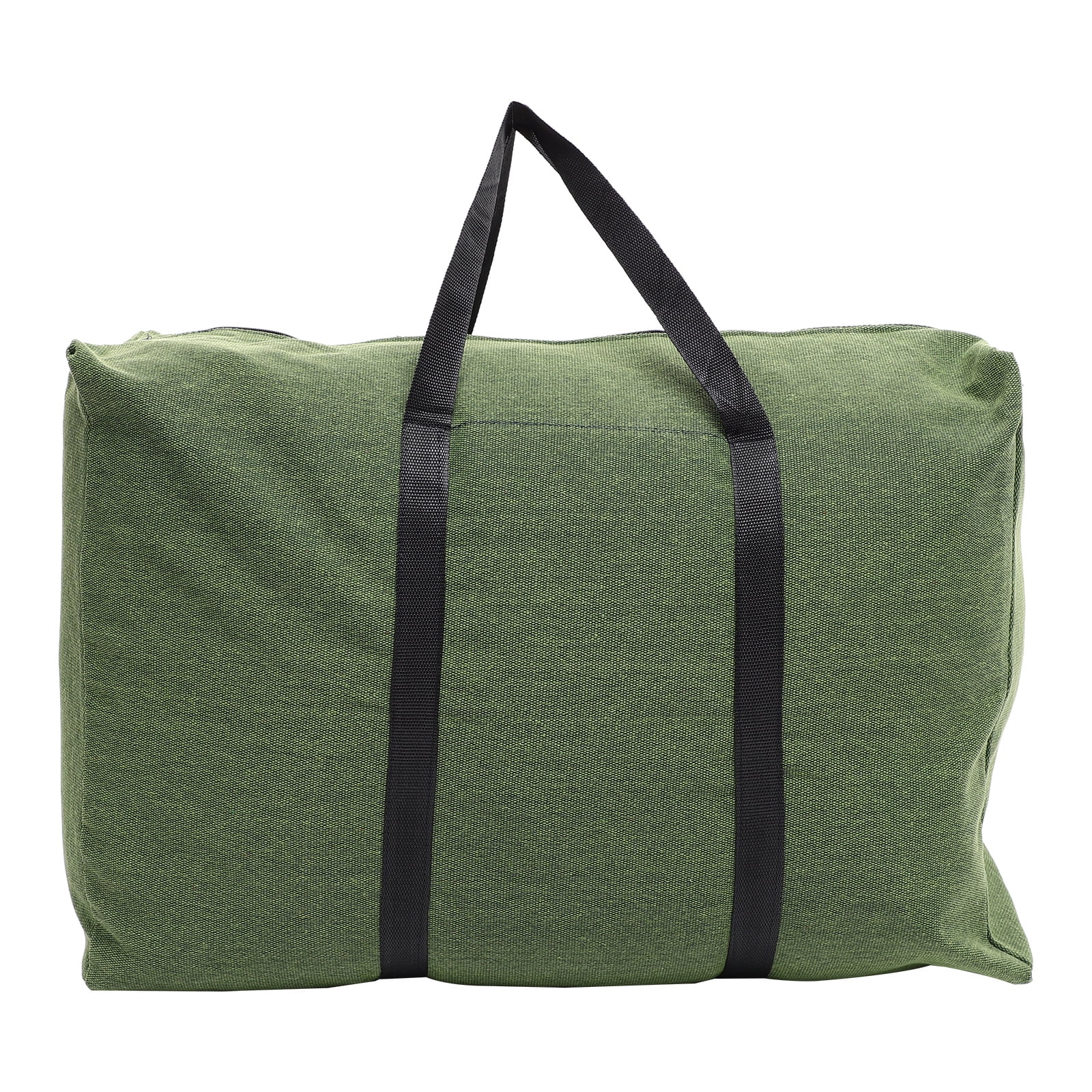 HOKARUA Large Capacity Travel Duffle Bag Canvas Travel Luggage Bag Large Duffle Bag Olive Green