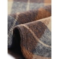 thumbnail image 6 of DARING DIVA Women's Vintage Plaid A-Line Work Long Maxi Skirt X-Small Khaki, 6 of 6