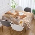 thumbnail image 5 of BZSMCE Square Tablecloth Cute Dog Pattern Tableclothes, 5 of 9