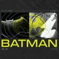 thumbnail image 2 of Men's The Flash Neon Yellow Batman Logo Graphic Tee Black X Large, 2 of 5