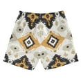 thumbnail image 7 of FORMRS Boys Swim Trunks Quick Dry Mesh Liner Boardshorts Sizes XS-XL, White and Black, 7 of 7