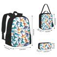 thumbnail image 2 of Fotbe Block Dinosaur Set Escolar 3 en 1 para Niños - Mochila Duradera con Lonchera Aislante y Estuche para Lápices - Mochila Escolar para Niños y Niñas, 2 of 7