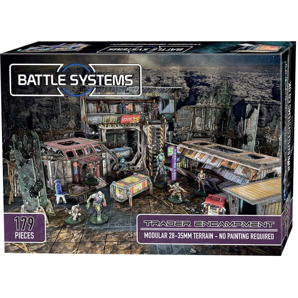 Sistema de Terreno para Juegos de Mesa Campamento Comercial Tablero de 60 cm