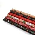 thumbnail image 4 of 6 pcs Christmas Wrapping paper for Festival Holiday - Starlight Embrace - Christmas Elements Collection - 50*70cm, 4 of 5