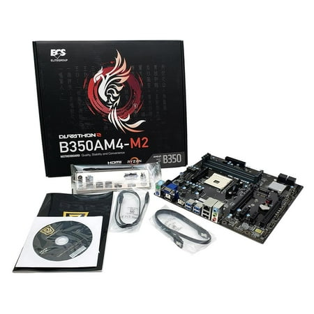 B350AM4-M2 V1.0A ECS AMD B350 Chipset AM4 DDR4 SATA3 Micro ATX Motherboard AMD Socket AM4 (Best Am4 B350 Motherboard)