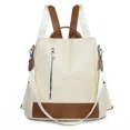 thumbnail image 4 of Mochila de cuero suave para mujer, bolso de hombro de moda para mujer, bolso de viaje para mujer, mochilas pequeñas, bolsos escolares para niñas, 4 of 5