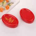 thumbnail image 3 of EeaseCA 2 Pcs Paper Clip Storage Box Magnetic Paperclip Holder Desktop Organizer Dispenser for Office School (Red), 3 of 8