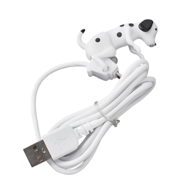 Cateissary Nuevo cable de datos Línea de carga de animales de dibujos animados Plegable Carga rápida Cable USB Decoración Regalo para niños, Type6 NO6