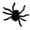 Black, variant on Realistic Spiders Hair Clip All Age Halloween Costume Hair Pin Barrettes Side Bangs Clip Theme Party Hair Decorations