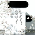 thumbnail image 6 of Rosec Jewels Lab Created Diamond Dangle Earrings - EF-VS Quality - Ready to Gift for Valentines Day, 18K White Gold, 6 of 9