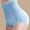 Light blue, variant on Babysbule Womens Underwear Women's High Waist Nice Buttocks Peach Buttocks Belly-up Pants Buttocks Panties
