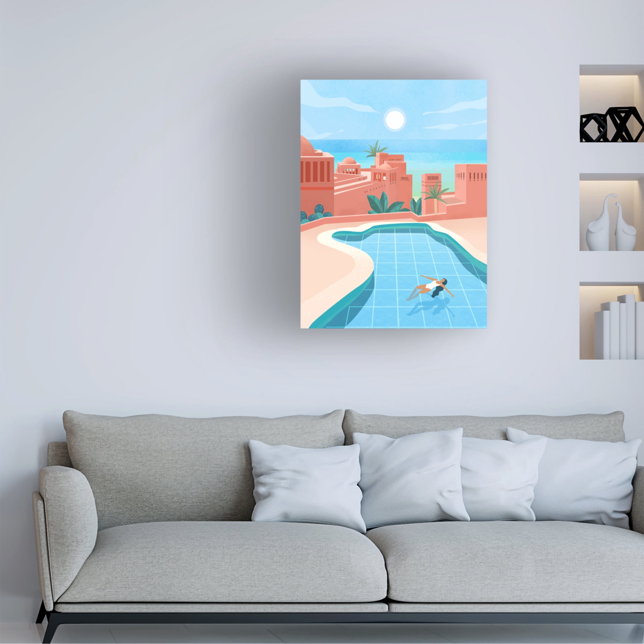 Trademark Fine Art Petra Lizde Tenerife Canvas Wall Art