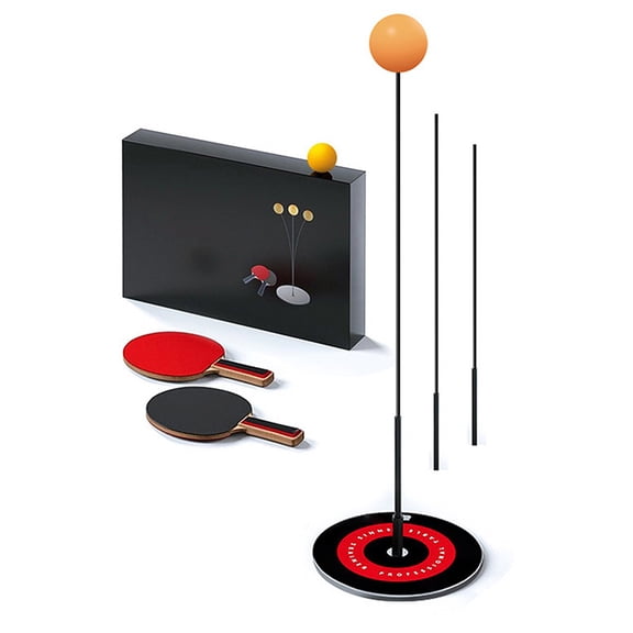 UPOUART 1Set Table Tennis Racket Set for Sports Use Durable Eco Friendly Material Assorted Color