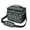 Dinosaur and Foliage-1, variant on Dinosaur and Floral Black Pattern Insulated Lunch Box for Women Men, Medium Leakproof Cooler Bag with Adjustable Strap, 10"x6.7"x8"