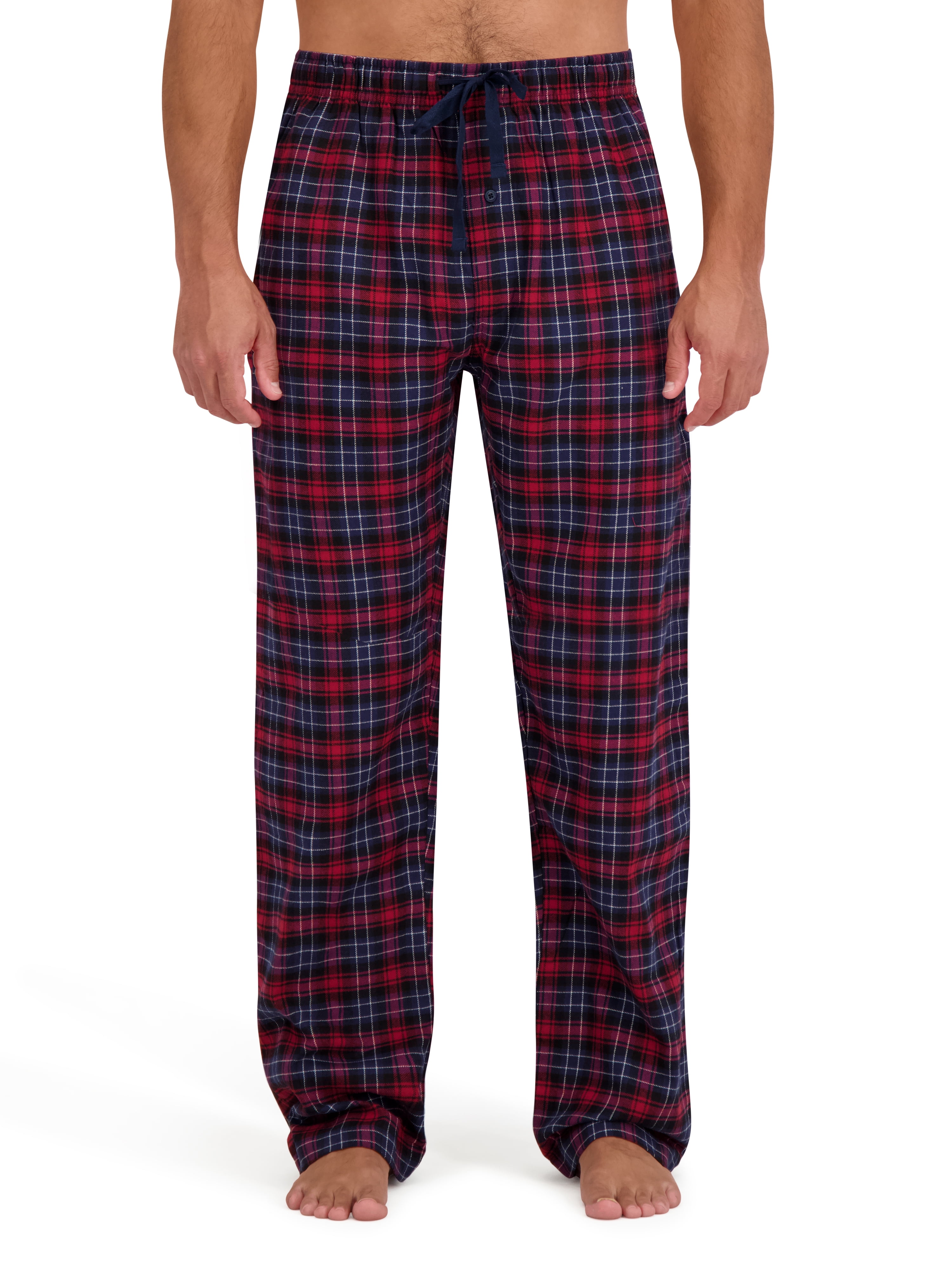 Hanes Men's 2pk Ultrasoft Flannel Sleep Pants, Sizes S-XL