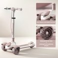 thumbnail image 4 of SHUWND Foldable Kick Scooter with Handbrake, 3 Wheel Adjustable Height Scooter with 2 Brake, 4 of 8