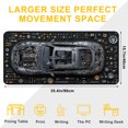 thumbnail image 2 of Extended Gaming Mouse Pad, 35.4"x15.7" Dark Car View Desk Mat for Keyboard and Mouse, Non-Slip Water-Resistant, 2 of 7