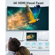 USB C Hub Ethernet,4K USB C to HDMI Hub,8 IN1 Multi-Port USB C Adapter,Type C Dock Dongle Compatible for MacBook Pro Air Ipad