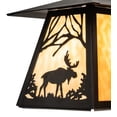 thumbnail image 3 of MEYDA 100846 24 in. W Moose At Dawn 2 Light Wall Sconce, 3 of 7