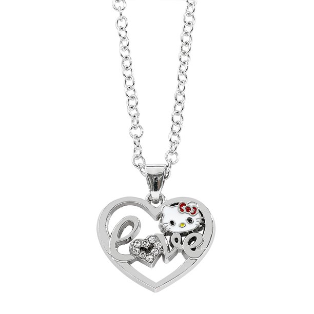 Sanrio collar de figuras de Anime de Hello Kitty para mujer, decoración de niña, regalos de cumpleaños