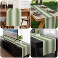 thumbnail image 6 of Sage Green Ombre Table Runner 72 Inches Long, Modern Abstract Art Farmhouse Gradient Kitchen Coffee Dining Table Decoration for Home Party Birthday Wedding Home Decor 13x72 Inches, 6 of 8