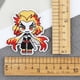 thumbnail image 3 of Parches de figuras Demon Slayer de 30 estilos, tela bordada de Anime para planchar, parche Nezuko Shinobu Kamado para DIY, camiseta, pantalones, bolsas, insignia, 3 of 4