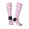 thumbnail image 4 of Balery Rabbit Face Printed Novelty Socks Men's Women's Crew Socks Sports Socks Knee High Socks Cotton Socks Quirky and Cool Socks, 4 of 9